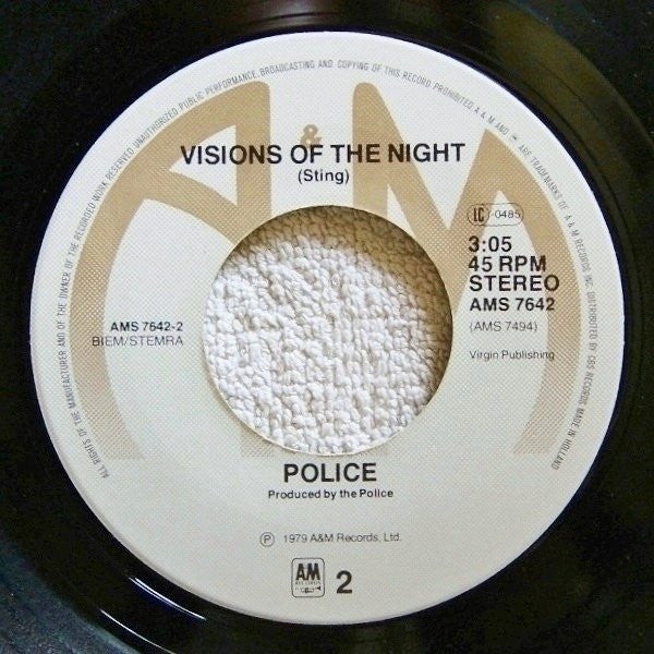 Police, The - Walking On The Moon (7") - Discogs image 4