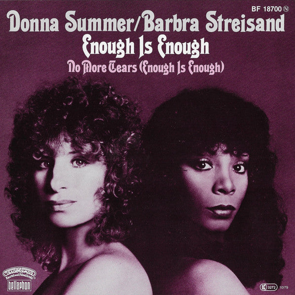 Donna Summer / Barbra Streisand - Enough Is Enough (7")