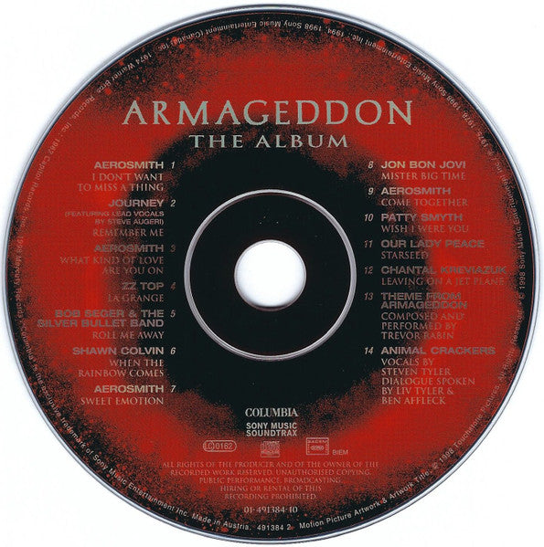 Various - Armageddon (The Album) (CD) - Discogs image 3