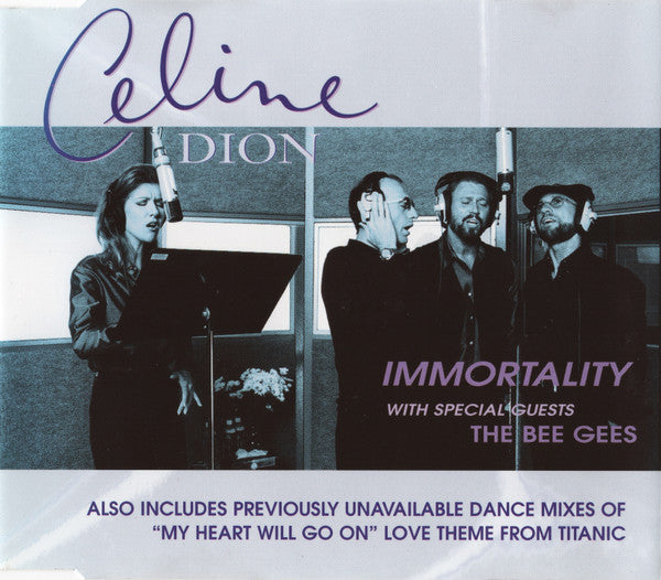 Céline Dion With Special Guests Bee Gees - Immortality (CD)