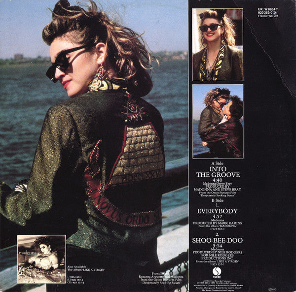 Madonna - Into The Groove (12") - Discogs image 3