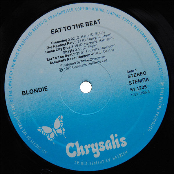 Blondie - Eat To The Beat (LP) - Discogs image 3