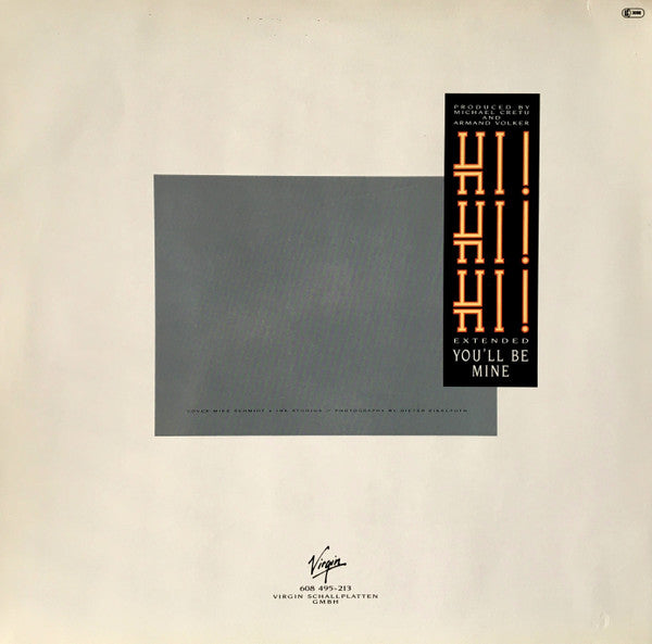 Sandra - Hi! Hi! Hi! (Extended 12") (12") - Discogs image 2