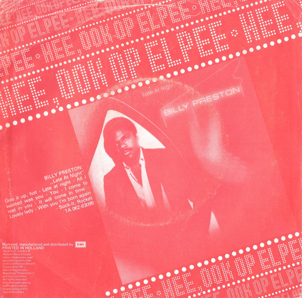 Billy Preston Featuring Syreeta - It Will Come In Time (7") - Discogs image 2