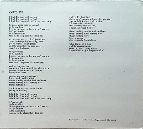 George Michael - Outside (CD) - Discogs image 3