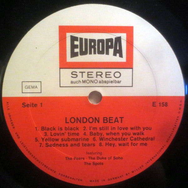 Various - London Beat (LP) - Discogs image 3