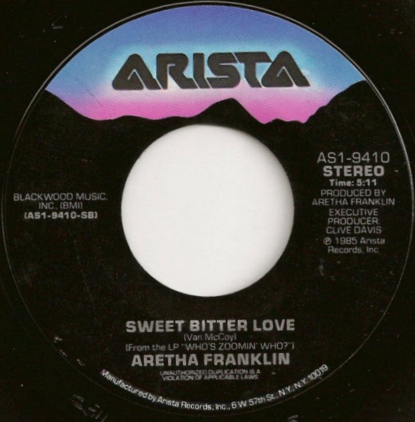 Aretha Franklin - Who's Zoomin' Who (7") - Discogs image 4