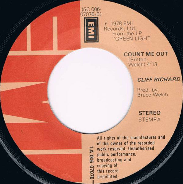 Cliff Richard - We Don't Talk Anymore (7") - Discogs image 4
