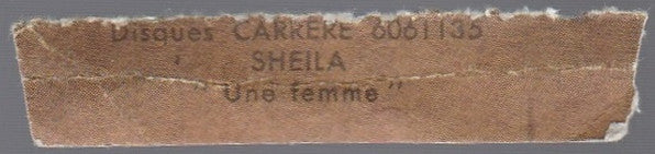 Sheila (5) - Les Rois Mages / Une Femme (7") - Discogs image 5