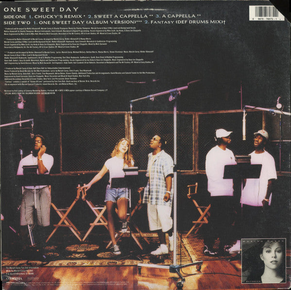 Mariah Carey & Boyz II Men - One Sweet Day (12") - Discogs image 2