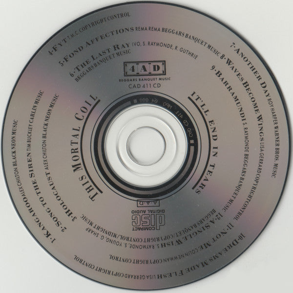 This Mortal Coil - It'll End In Tears (CD) - Discogs image 3