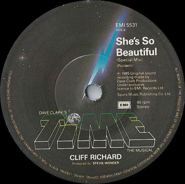 Cliff Richard - She's So Beautiful (7") - Discogs image 4
