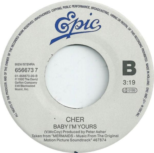 Cher - The Shoop Shoop Song (It's In His Kiss) (7") - Discogs image 4