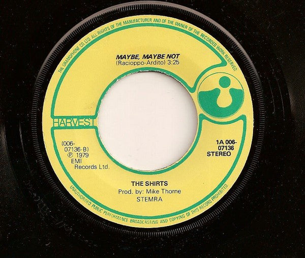 Shirts, The - Laugh And Walk Away (7") - Discogs image 4