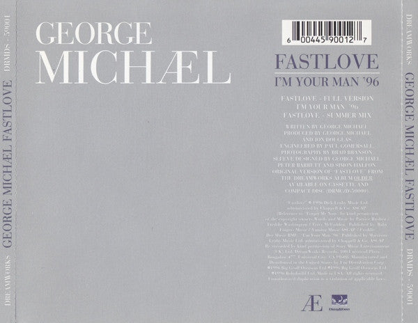 George Michael - Fastlove (CD) - Discogs image 2