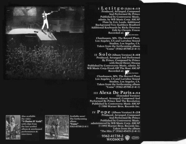 Prince - Letitgo (CD) - Discogs image 3