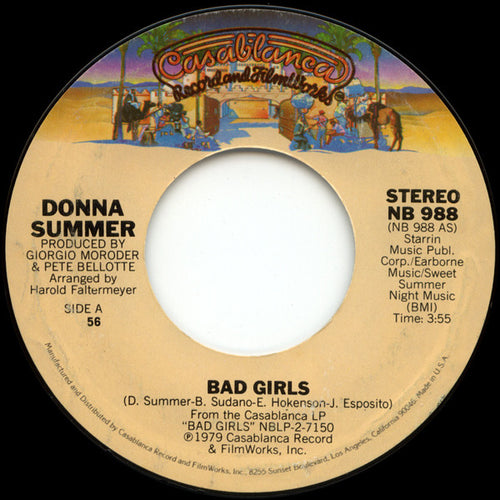 Donna Summer - Bad Girls (7")