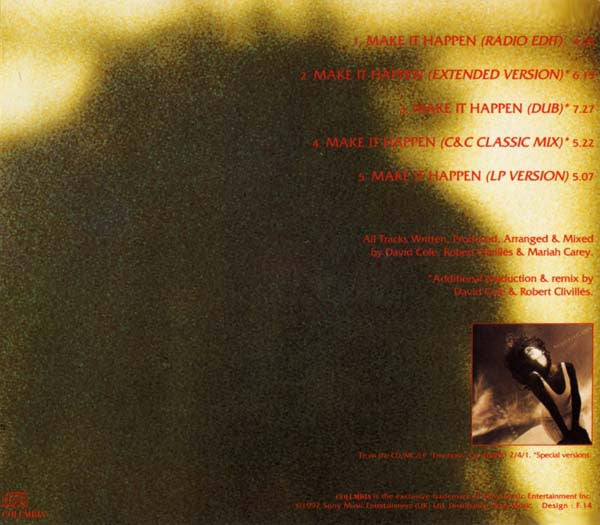 Mariah Carey - Make It Happen (CD) - Discogs image 6