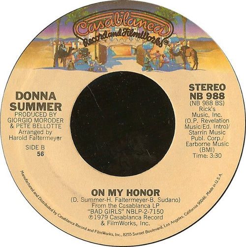 Donna Summer - Bad Girls (7") - Discogs image 2
