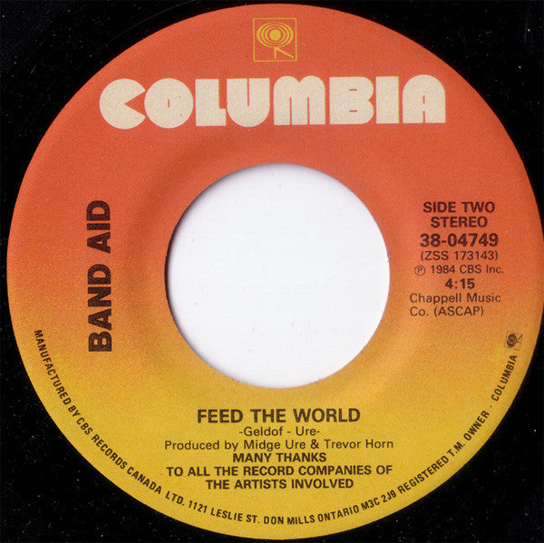Band Aid - Do They Know It's Christmas? (7") - Discogs image 4