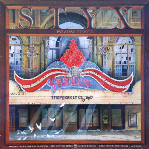 Styx - Paradise Theatre (LP) - Discogs image 4