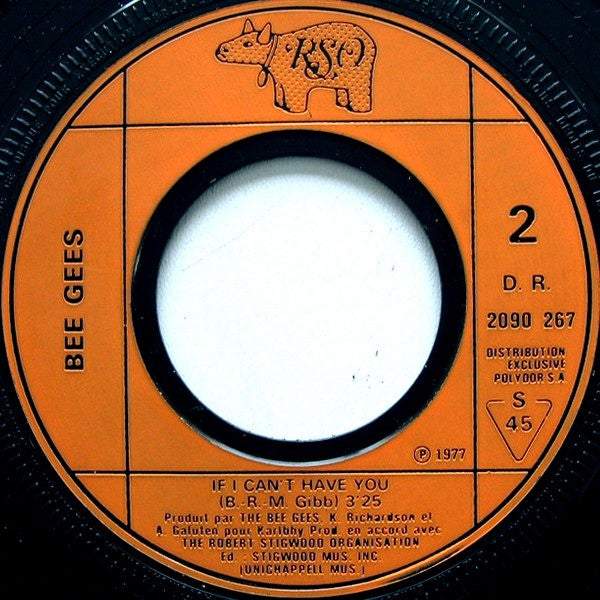 Bee Gees - Stayin' Alive (7") - Discogs image 4