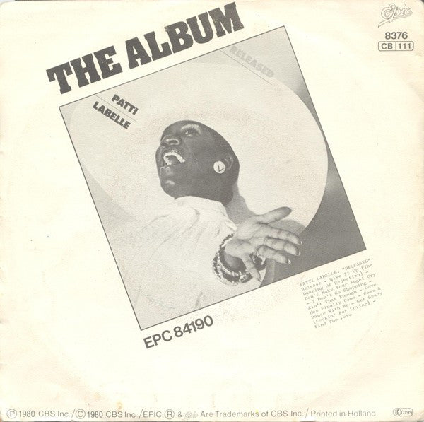 Patti LaBelle - Release (7") - Discogs image 2