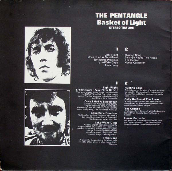 Pentangle - Basket Of Light (LP) - Discogs image 2