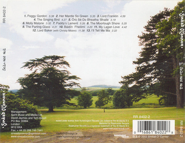 Sinéad O'Connor - Sean-Nós Nua (CD) - Discogs image 2
