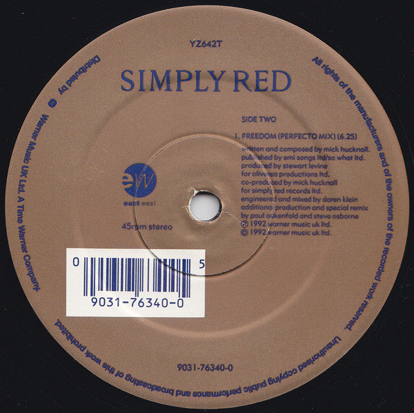 Simply Red - For Your Babies (12") - Discogs image 3