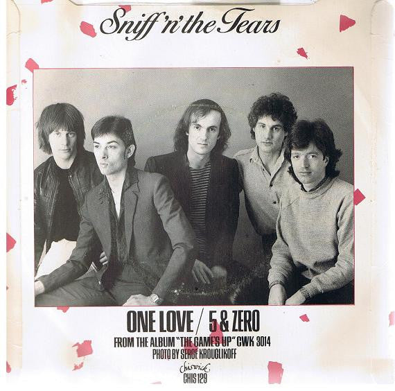 Sniff 'n' the Tears - One Love (7") - Discogs image 2