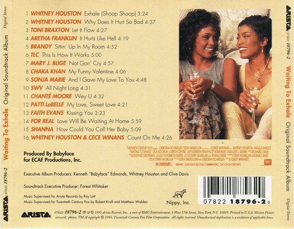 Various - Waiting To Exhale (Original Soundtrack Album) (CD) - Discogs image 2