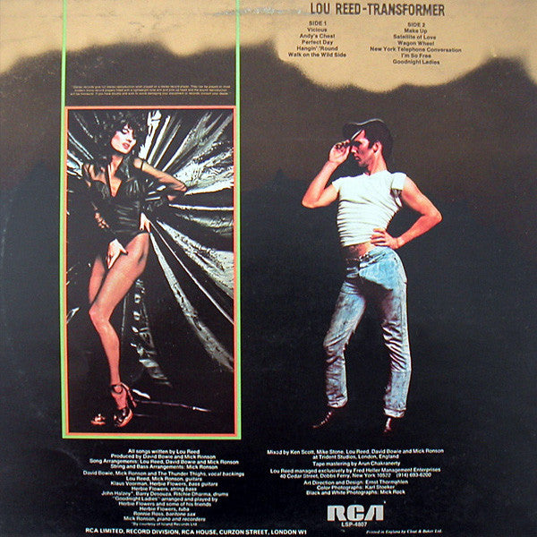 Lou Reed - Transformer (LP) - Discogs image 2
