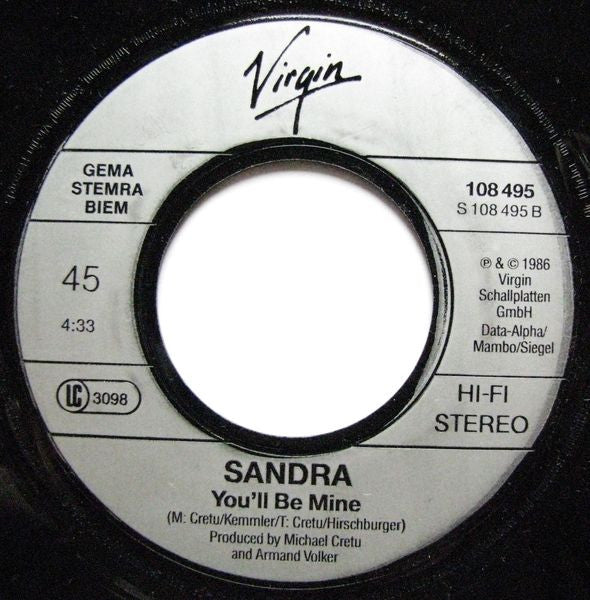 Sandra - Hi! Hi! Hi! (7") - Discogs image 4