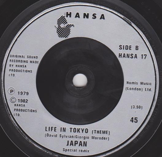 Japan - Life In Tokyo (7") - Discogs image 4
