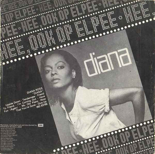 Diana Ross - Upside Down (7") - Discogs image 2