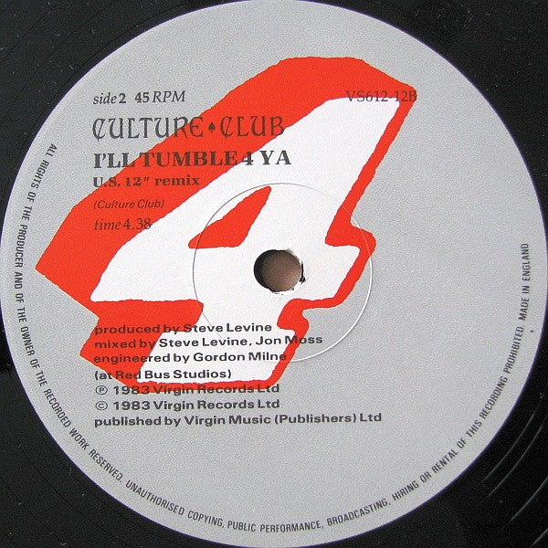 Culture Club - Karma Chameleon (12") - Discogs image 4