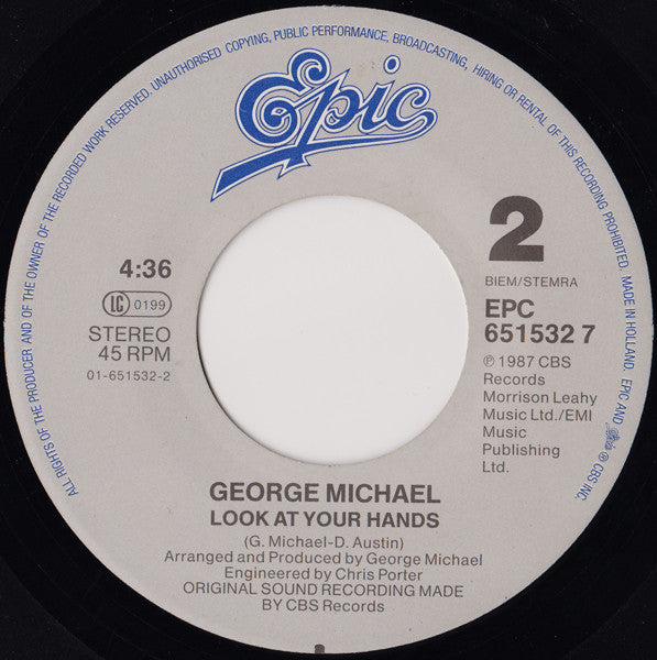 George Michael - One More Try (7") - Discogs image 5
