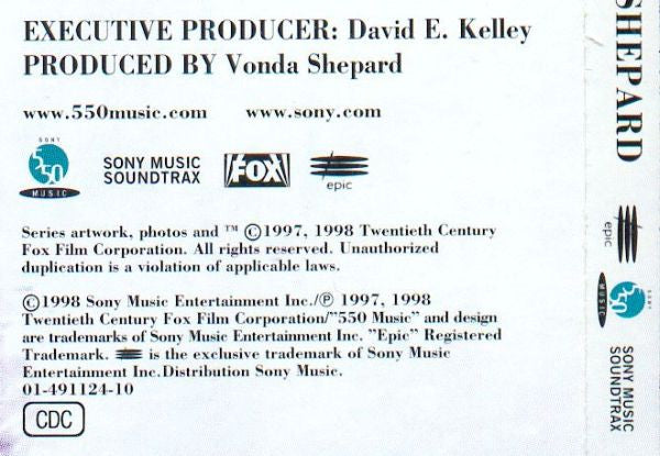 Vonda Shepard - Songs From Ally McBeal (CD) - Discogs image 6
