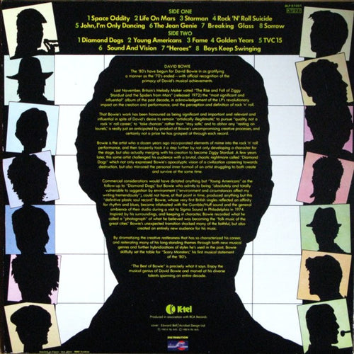 David Bowie - The Best Of Bowie (LP) - Discogs image 2