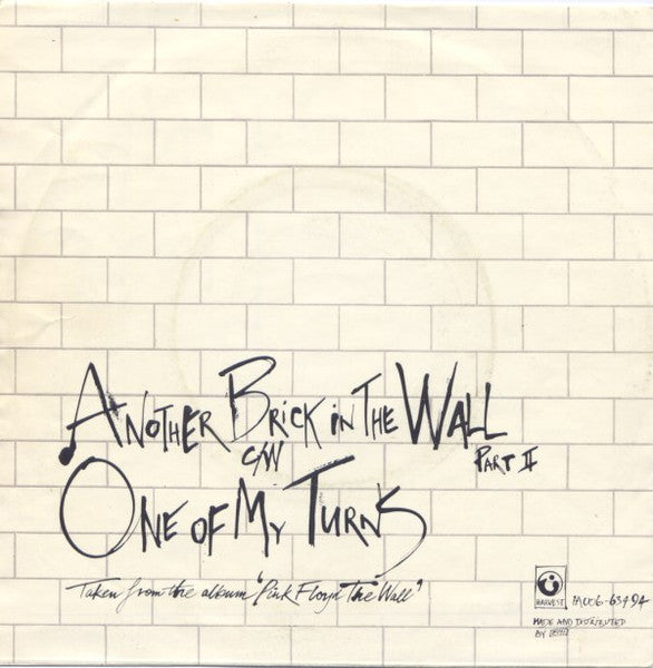 Pink Floyd - Another Brick In The Wall (Part II) (7") - Discogs image 2