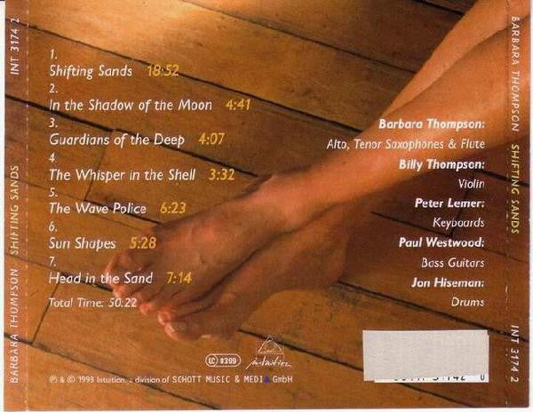 Barbara Thompson's Paraphernalia - Shifting Sands (CD) - Discogs image 4