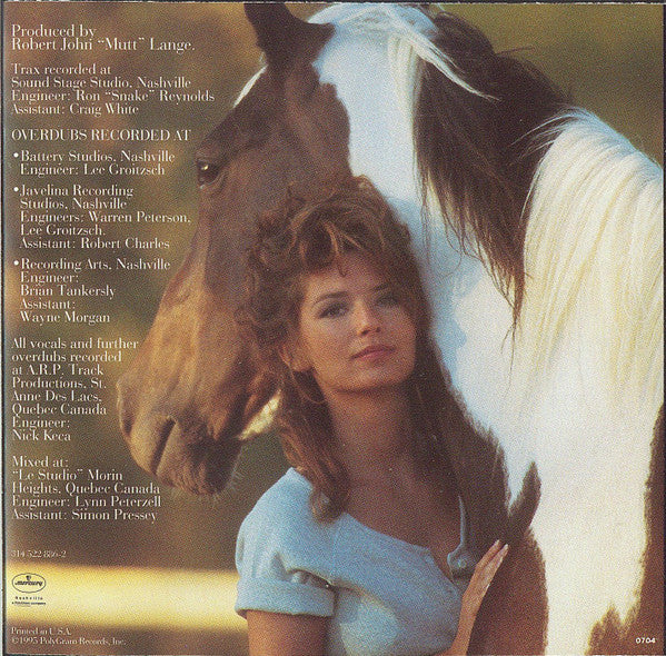 Shania Twain - The Woman In Me (CD) - Discogs image 4