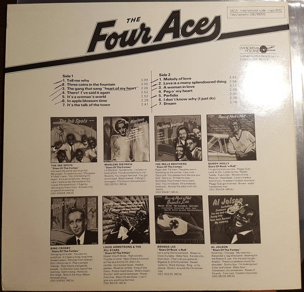 Four Aces, The - Tell Me Why (LP) - Discogs image 2