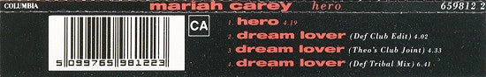 Mariah Carey - Hero (CD) - Discogs image 4