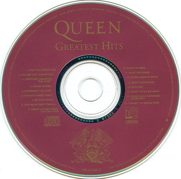 Queen - Greatest Hits (CD) - Discogs image 3