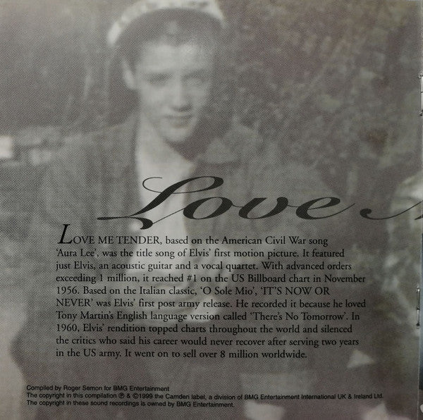 Elvis Presley - Love Songs (CD) - Discogs image 7