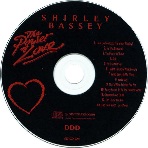 Shirley Bassey - The Power Of Love (CD) - Discogs image 3