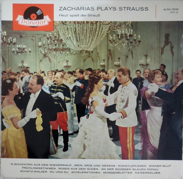 Helmut Zacharias - Zacharias Plays Strauss - Heut' Spielt Der Strauss (LP)