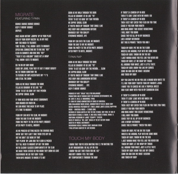 Mariah Carey - E=MC² (CD) - Discogs image 6